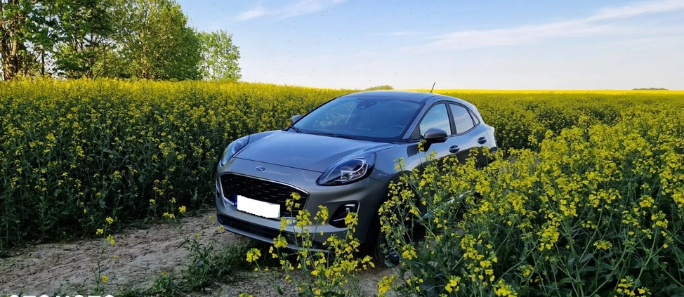 Ford Puma cena 82500 przebieg: 32130, rok produkcji 2021 z Barlinek małe 37